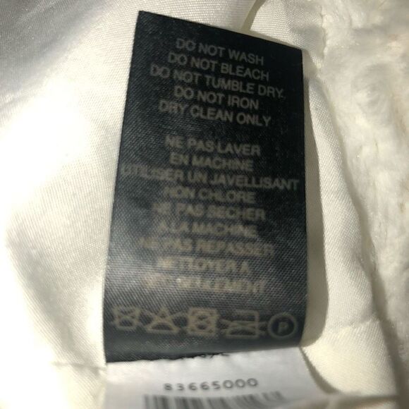 Cynthia Steffe Reagan Ivory Teddy Cropped Jacket - Picture 10 of 13